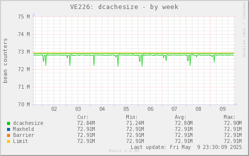 VE226: dcachesize